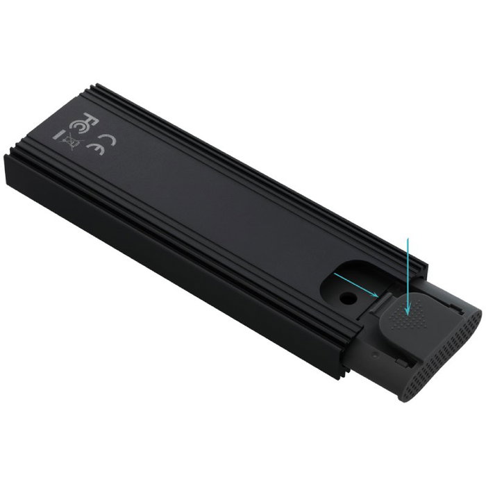 Tooq TQE-2230B Caja Externa para SSD M.2 NVMe USB 3.1 Gen 2 Negro Tooq TQE-2230B Caja Externa para SSD M.2 NVMe USB 3.1 Gen 2 Negro